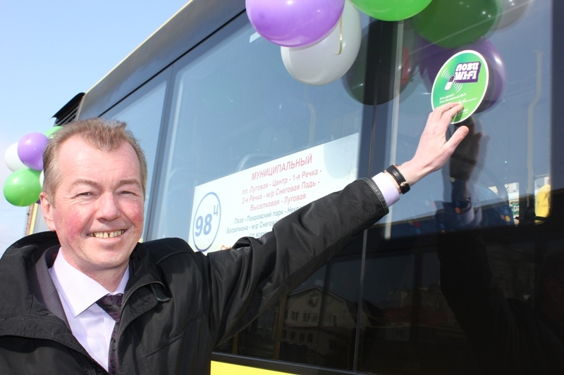 Александр Усов, директор Приморского регионального отделения ОАО "МегаФон" 