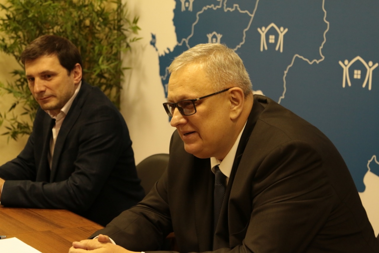 Генеральный директор государственной корпорации — Фонд содействия реформированию ЖКХ Константин Цицин