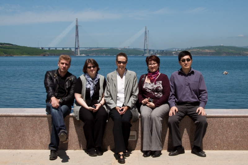 Преподаватели из США посетили кампус ДВФУ на острове Русский