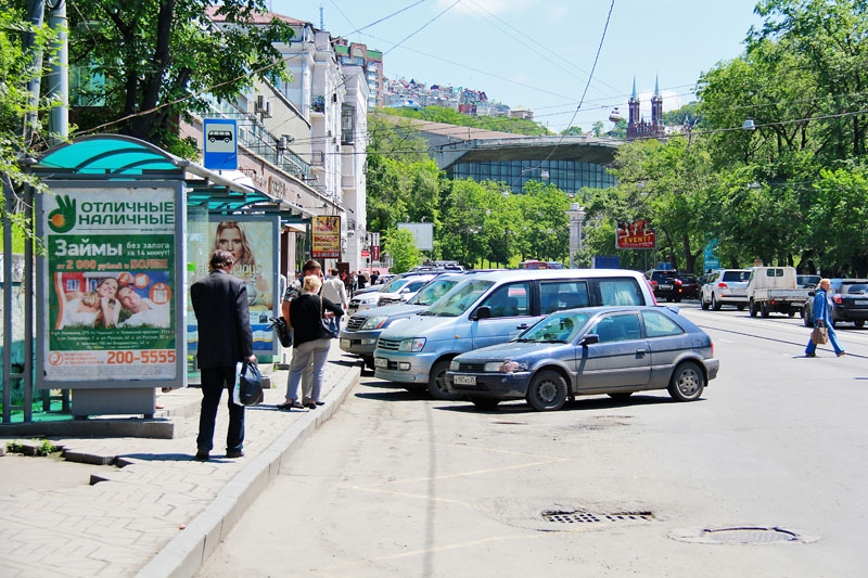 Нарушения во Владивостоке - на каждом шагу