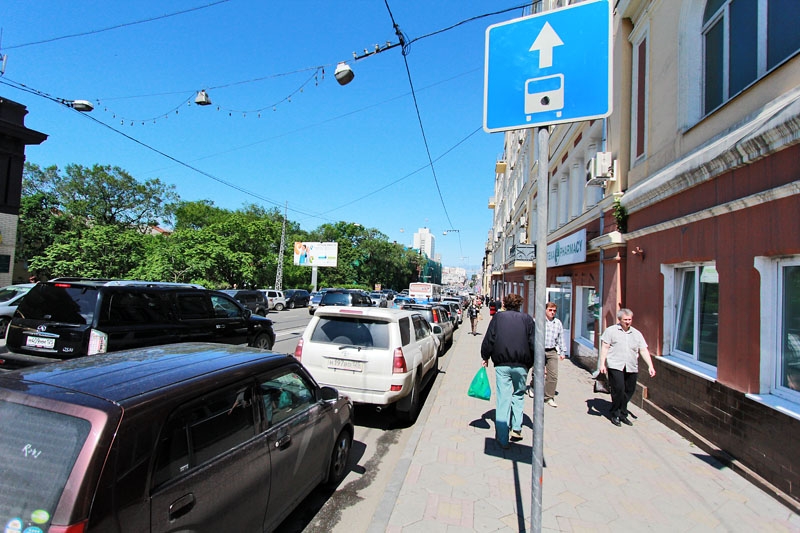 Нарушения во Владивостоке - на каждом шагу Антон Балашов