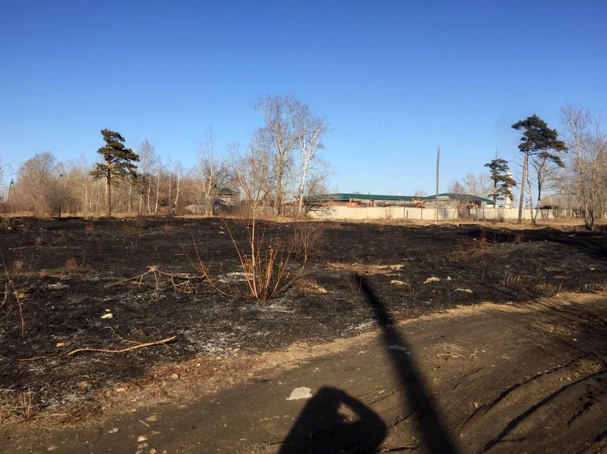 Место пожара Пресс-служба ГУ МЧС по Иркутской области
