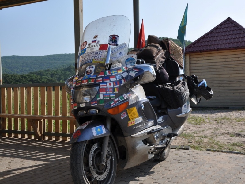 На фестиваль съезжаются байкеры со всего мира