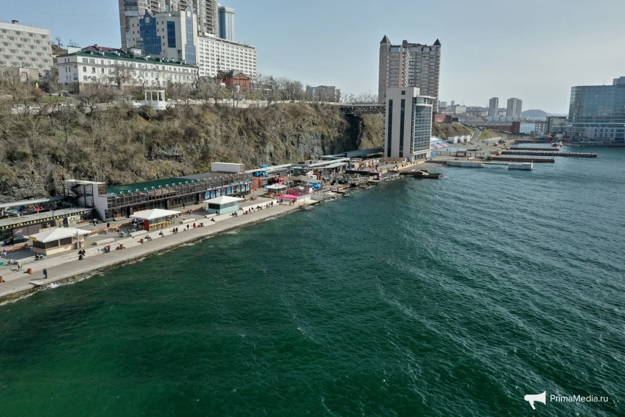 Владивосток фото пляжей и набережной