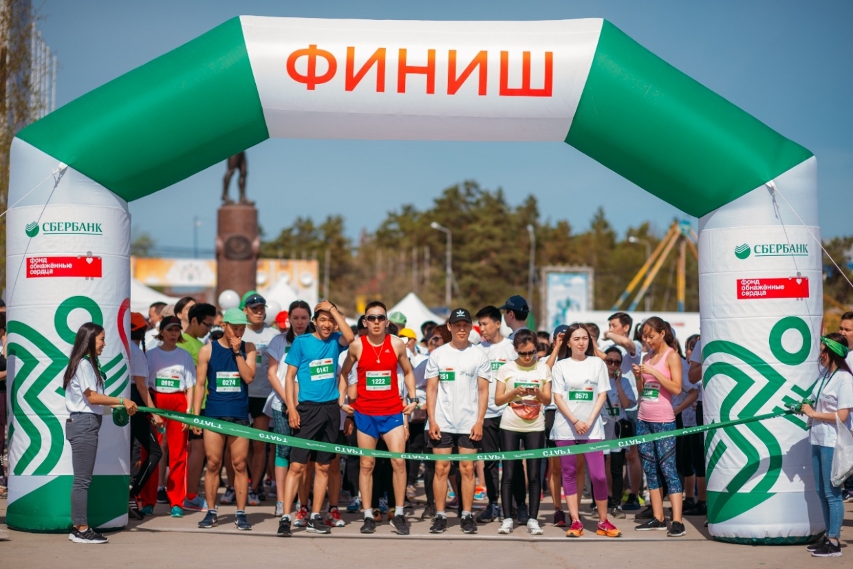 Зелёный марафон пройдёт впервые в Нерюнгри Пресс-служба Сбербанка