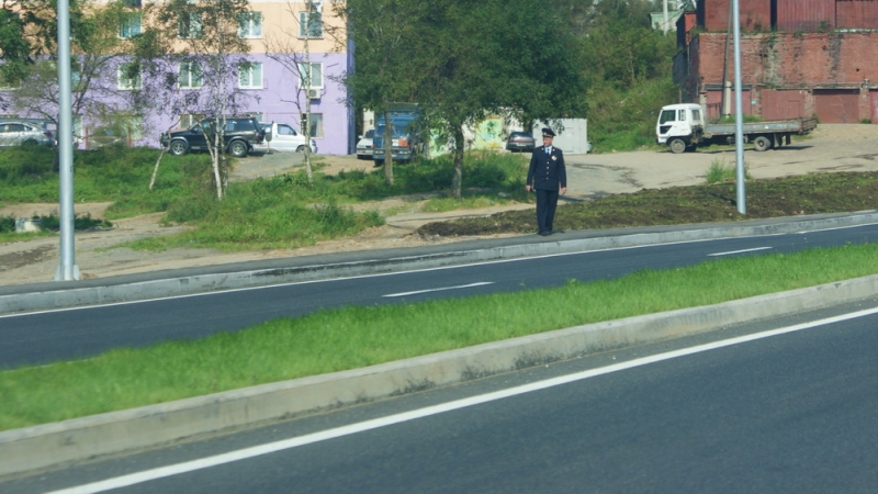 Полиция охраняет безопасность саммита во Владивостоке Сергей Ланин