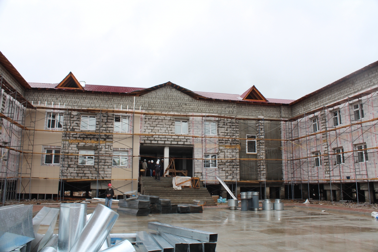 Строительство школы в селе Соттинцы ИА YakutiaMedia