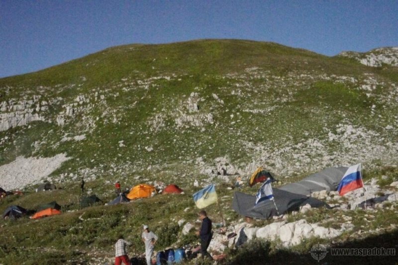 Лагерь экспедиции