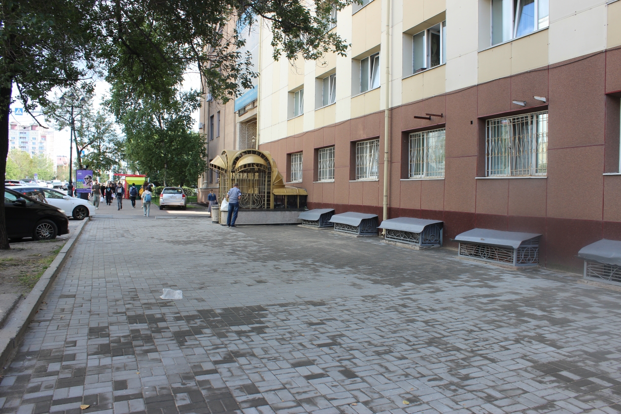 В порядок привели и тротуар вблизи Дальневосточного государственного медицинского университета на улице Пушкина, 31 ИА AmurMedia
