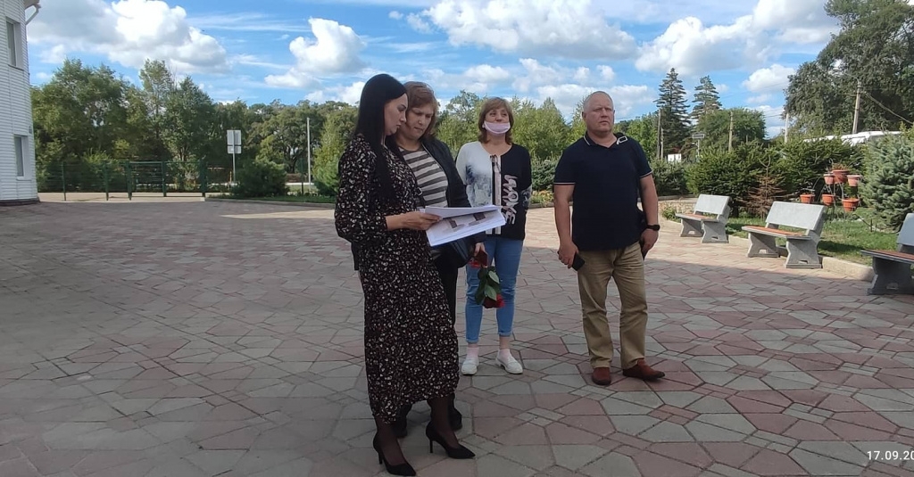 Новый памятник воинам-односельчанам открыли в Борисовке