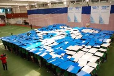 Волонтеры ВГУЭС первыми приняли участие во Всероссийском спортивном флешмобе предоставлено компанией ОАО "МегаФон"