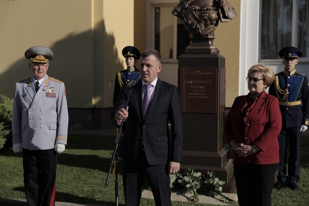 Еще один памятник императрице Екатерине Великой установили в Краснодаре