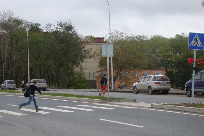 Депутаты ЛДПР предлагают установить видеокамеры перед опасными переходами во Владивостоке  из архива РИА PrimaMedia