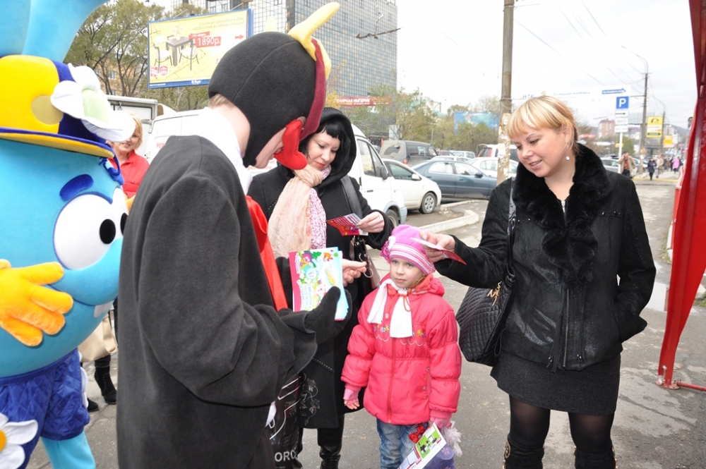 "Смешарики" – единственный в России крупномасштабный детский проект, охватывающий все возр