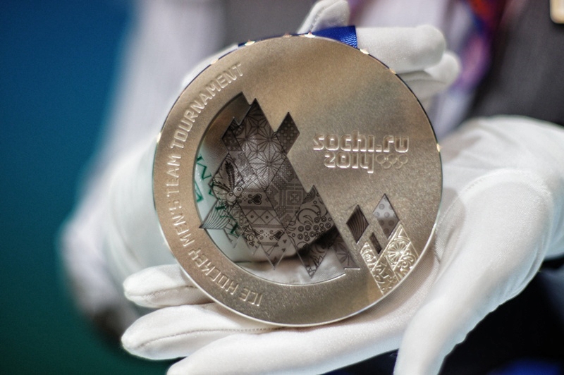 Медаль Олимпийских игр в Сочи, 2014 год Владислав Костин, ИА IrkutskMedia