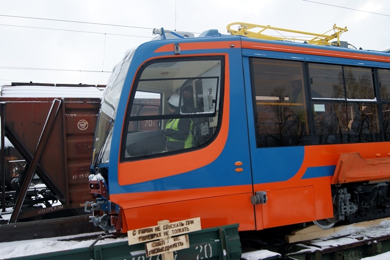 Новый трамвай Анна Комплеева