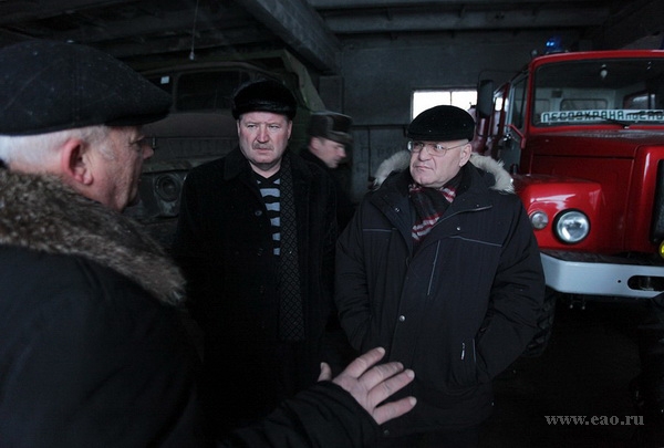 Александр Винников посетил лесхозы