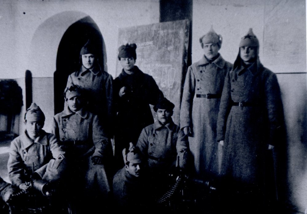 Участники Волочаевских боев в 1922 г.