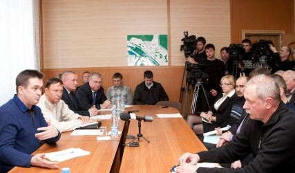 Рабочая поездка Владимира Миклушевского в Дальнегорск пресс-служба администрации Приморья