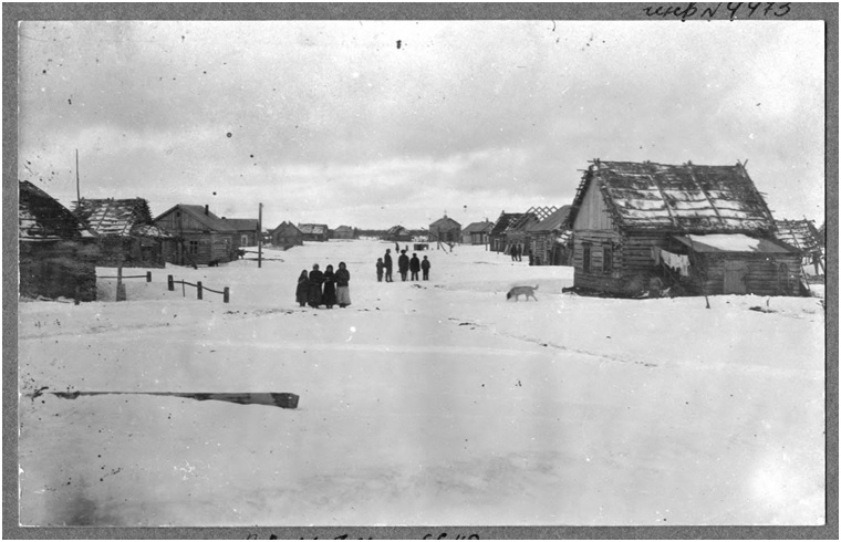 Селение Камчатского полуострова. 1910-е гг из фондов Камчатской краевой научной библиотеки им. С. П. Крашенинникова