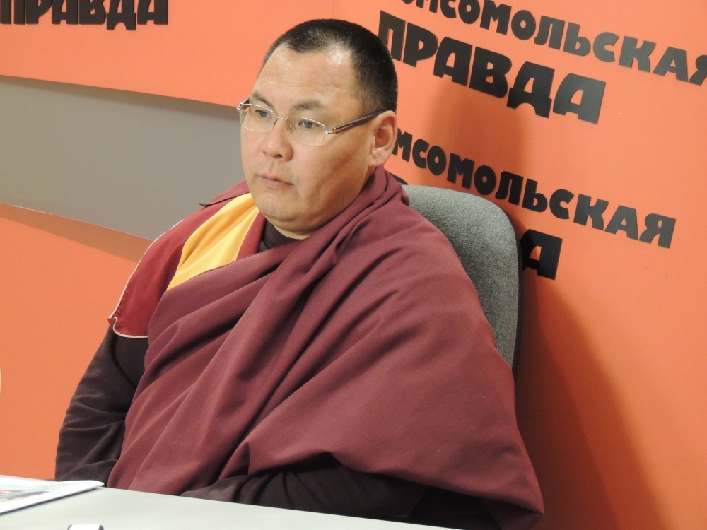 Ширээтэ лама Усть-Ордынского дацана Саян Гунтупов Тимур Балашов
