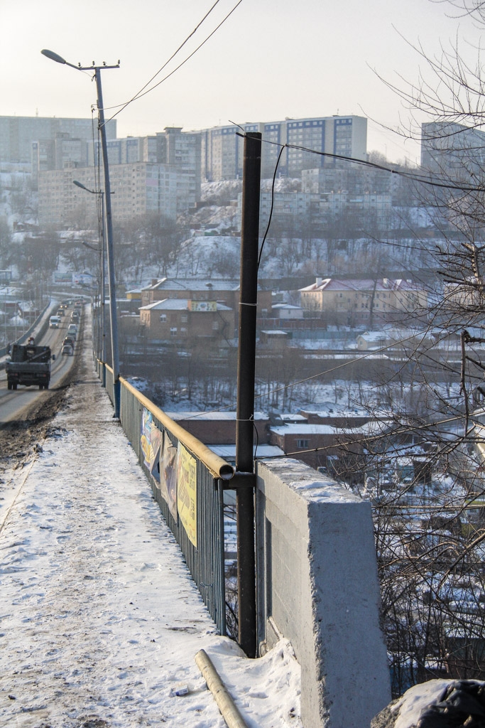 Снова мост остался без ограничителей