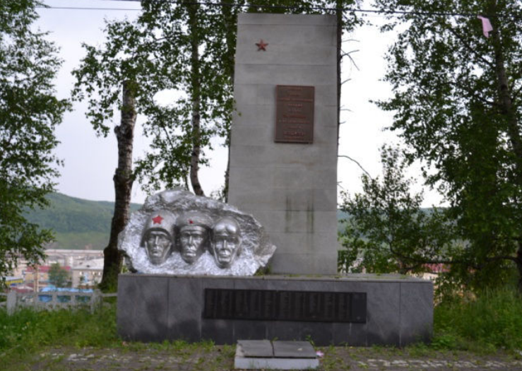 Памятник героям-облученцам, погибшим в годы Великой Отечественной войны 1941-1945 годов.