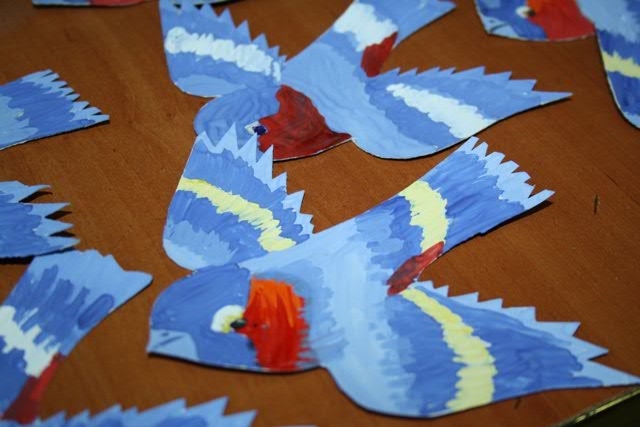 Библейские снегири и ангелы напомнили о Рождестве детям в Биробиджане