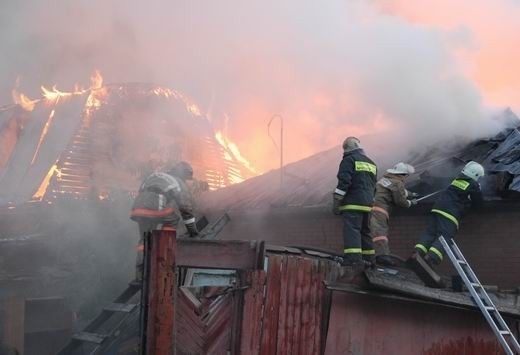 Сразу в двух районах Уссурийска произошло возгорание жилых помещений ГУ МЧС Росси по Приморскому краю