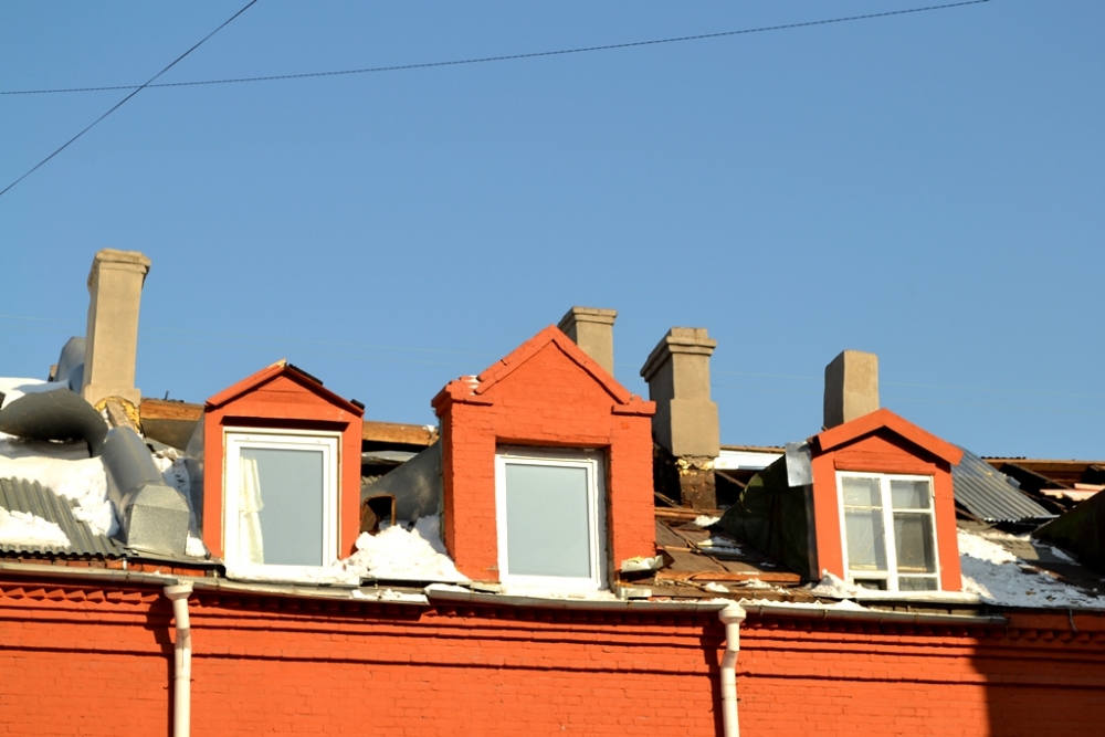 В ремонте крыша на Фокина 6 не нуждается