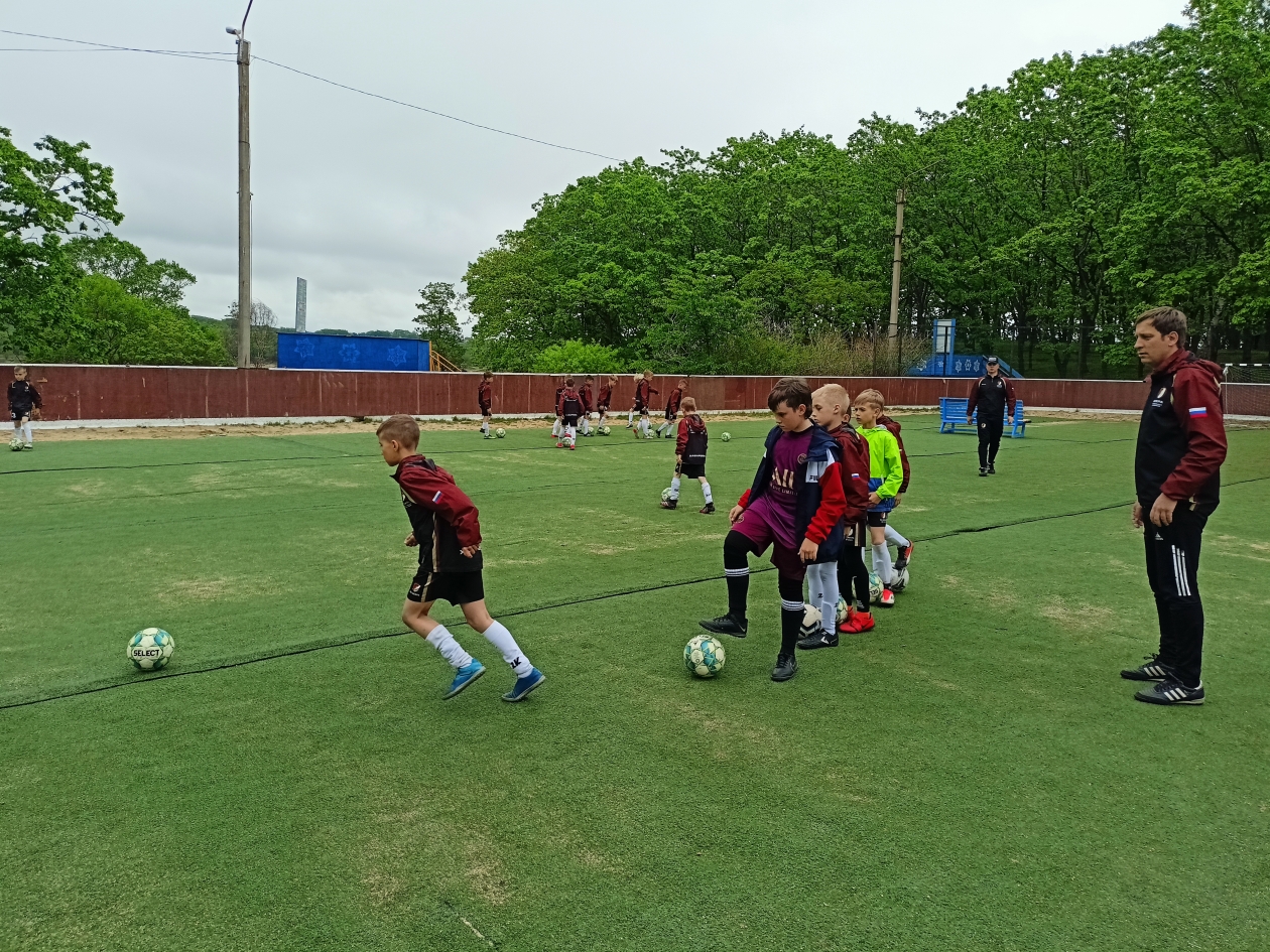Будущих легионеров футбола тренируют под Находкой ИА Nakhodka.Media