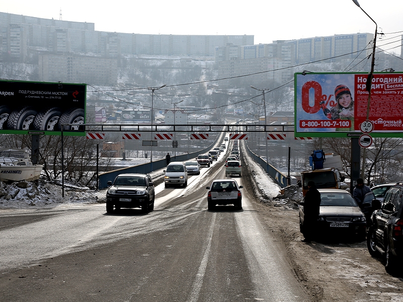 Рудневский мост во владивостоке