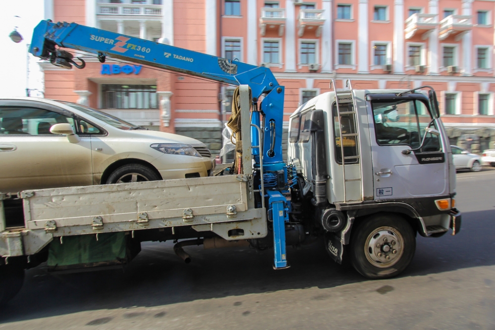 Рейд ГИБДД во Владивостоке