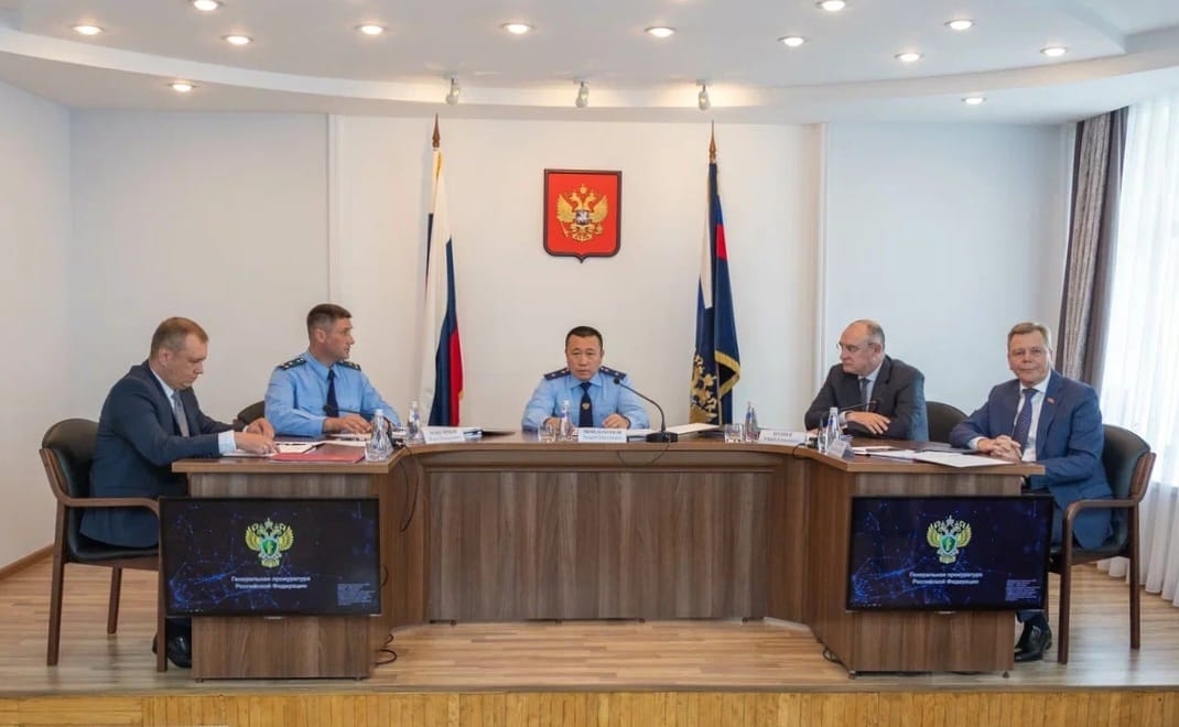 Расширенное заседание коллегии, на котором подведены итоги работы прокуратуры Магаданской области за 6 месяцев пресс-служба прокуратуры Магаданской области