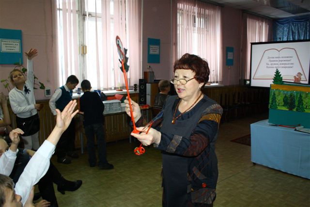 Руководитель театра Би-Ба-Бо Людмила Чичикина