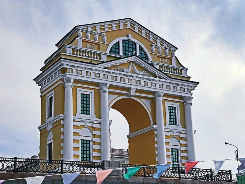 Московские ворота в Иркутске Мария Оленникова, ИА IrkutskMedia