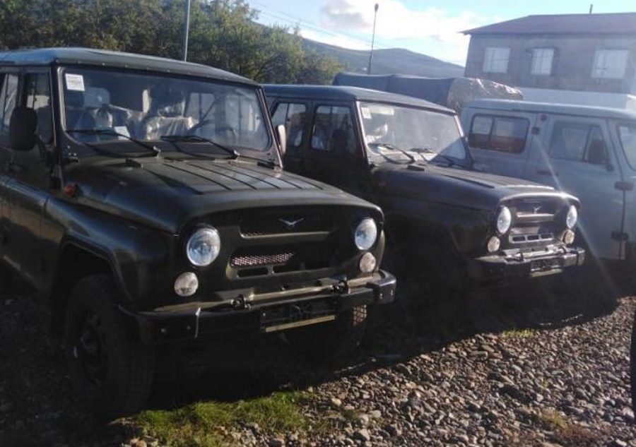 В Магадан поступили новые автомобили &quotУАЗ Хантер&quot для медицинских учреждений пресс-служба Правительства Магаданской области