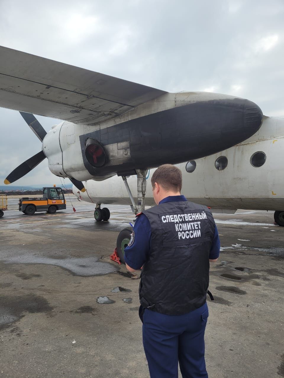 Самолет АН-24 (архив) Пресс-служба Восточного МУ на транспорте СКР