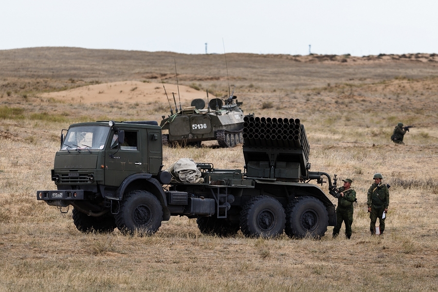 Украинские военнослужащие обстреляли жилые районы из РСЗО "Град" Википедия