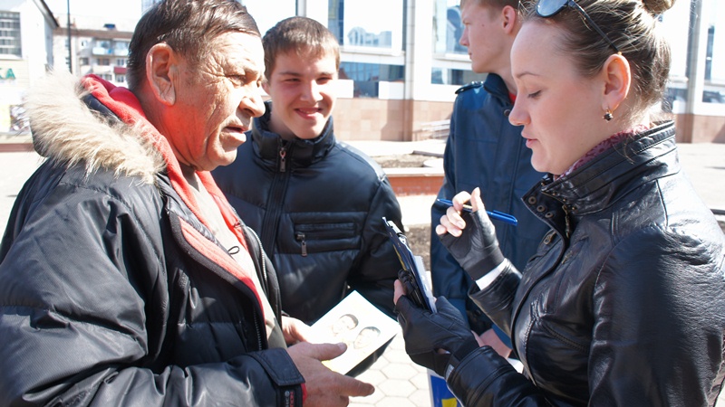 Идет опрос биробиджанцев