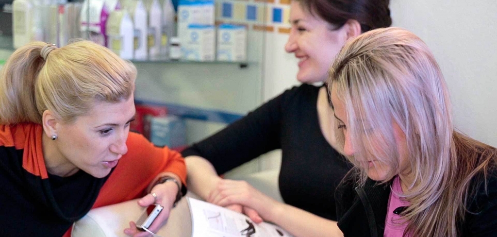 В салоне красоты