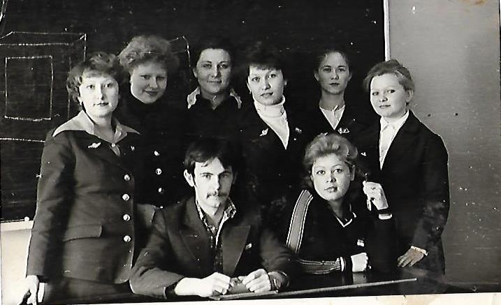 В учебно-тренировочном отряде. Иркутск. 1980 год