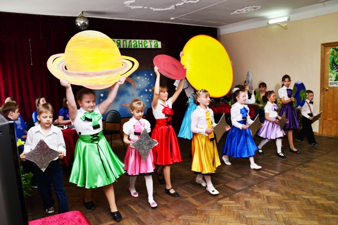 Тематический вечер для самых маленьких под названием "Живая планета"