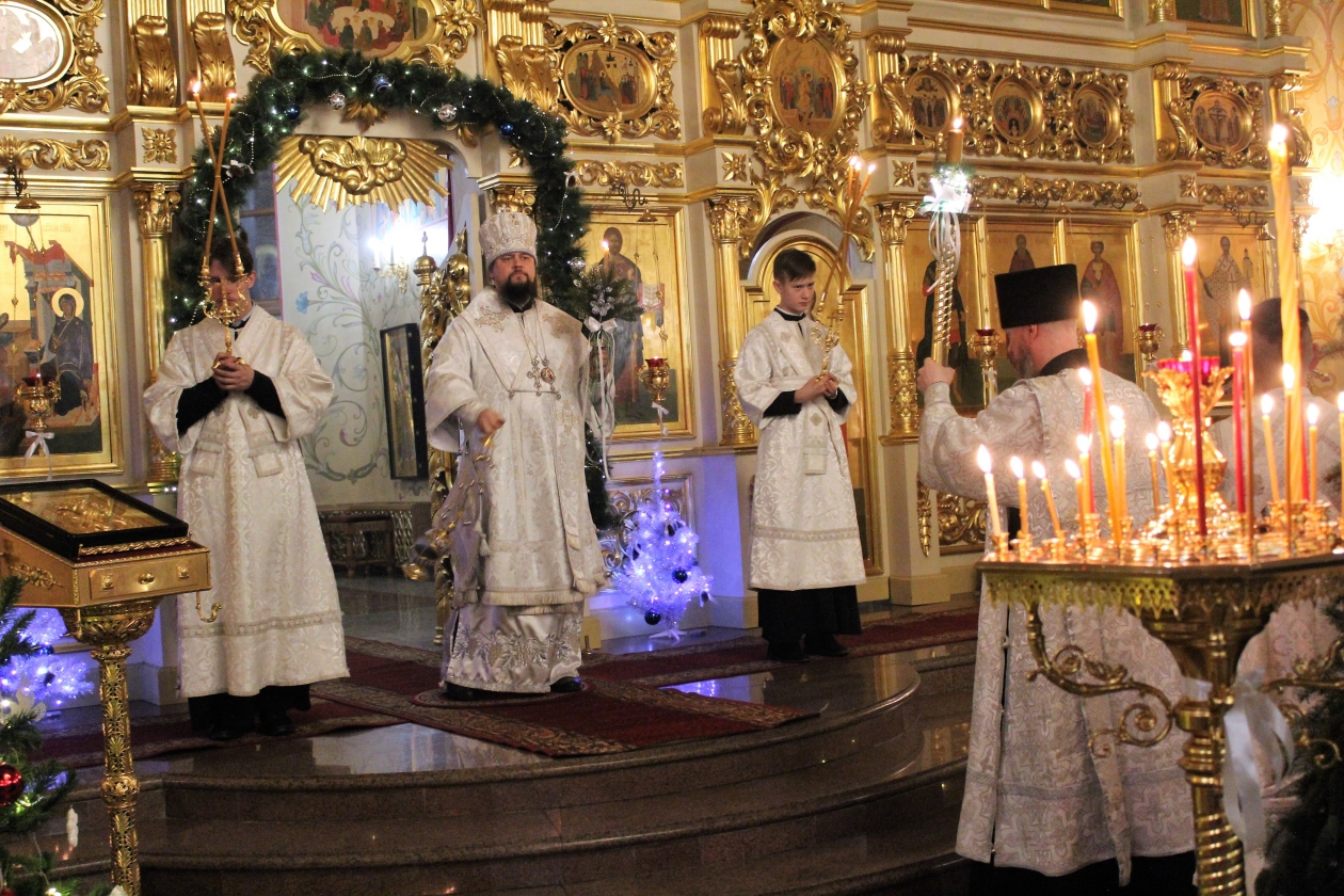 Светлый праздник Рождества Христова в Биробиджанской епархии Биробиджанская Епархия