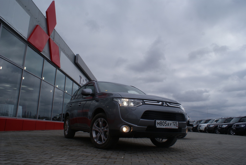 Открытие автосалона Mitsubishi  Сергей Ланин