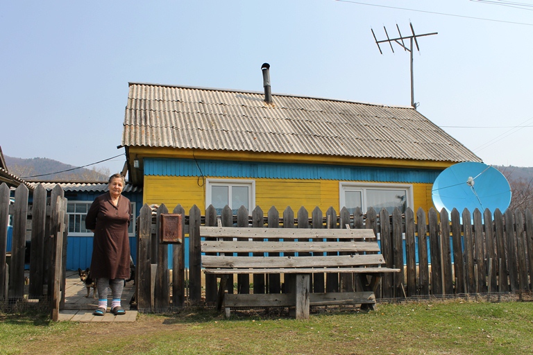 Жительница села Архиповка, Фото с места события собственное
