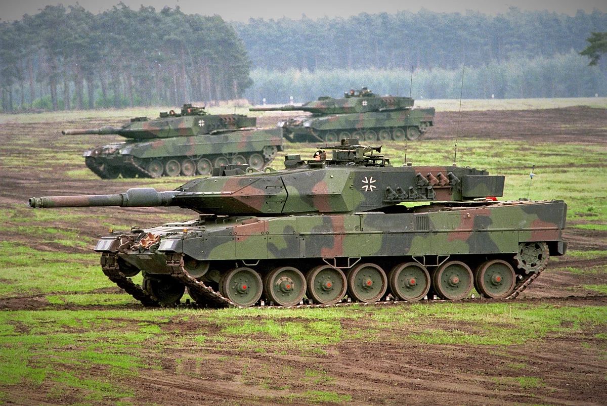 Танки Leopard 2 в армии Германии https://ru.wikipedia.org Bundeswehr-Fotos