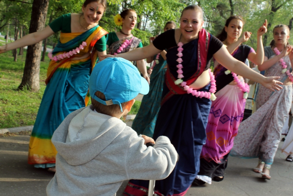 Еще один момент радости, Фото с места события собственное