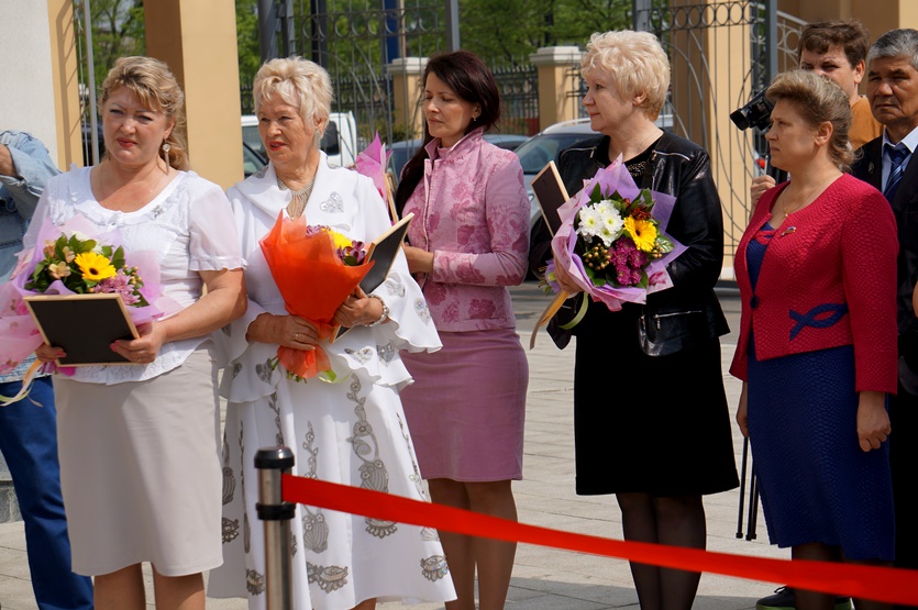 Победители конкурса "Город вырос на века", Фото с места события собственное