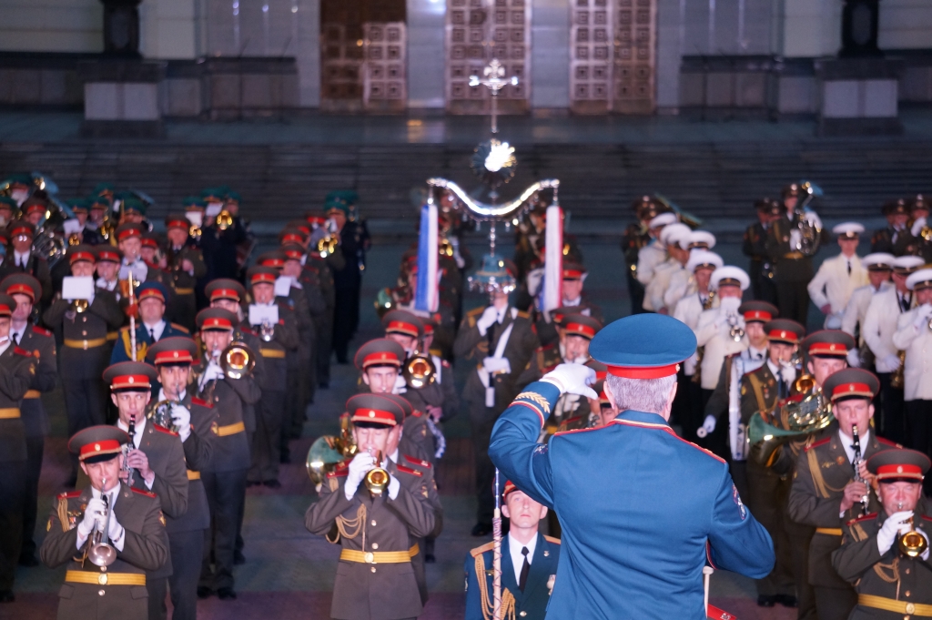 Сводный оркестр, Фото с места события собственное